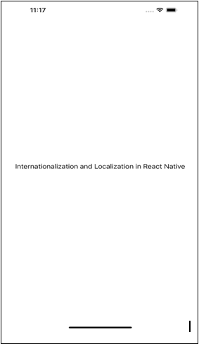 React-Native Localization