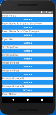 React Native ScrollView