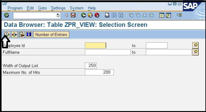 ABAP Projection View