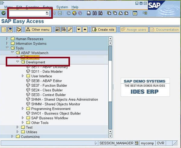 SAP ABAP Workbench Javatpoint ISO Standards   Sap Abap Workbench2 