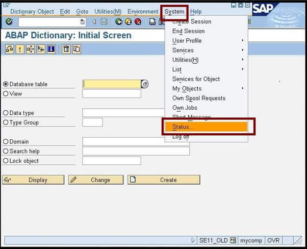 SAP ABAP arbejdsbænk