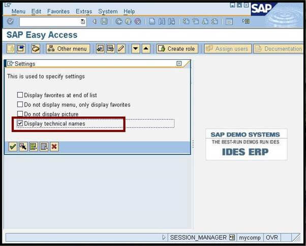  Établi SAP ABAP