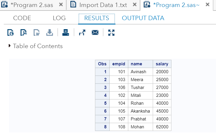 Concatenate Multiple Data sets