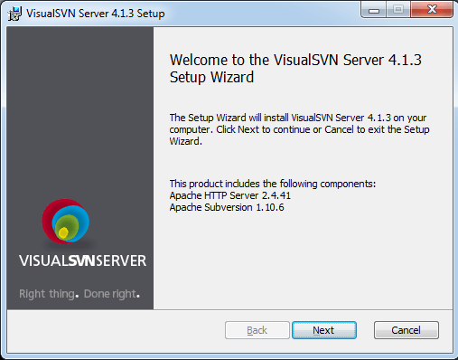 SVN Installation for Windows