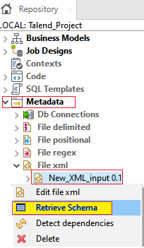 Centralizing XML File Metadata
