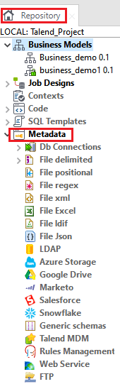 Managing Metadata