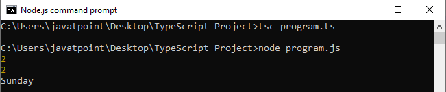 TypeScript Enums - javatpoint