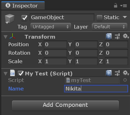 Variables and Functions in Unity
