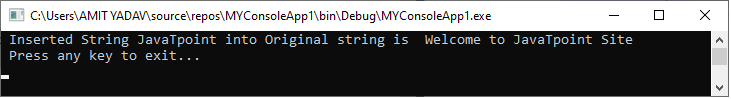 VB.NET String