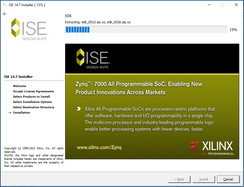 Install Xilinx ISE Tool