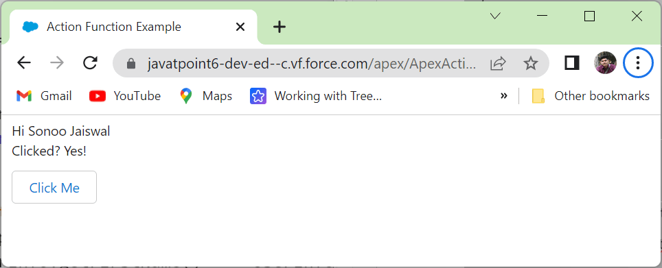 apex:actionFunction component in Visualforce Page