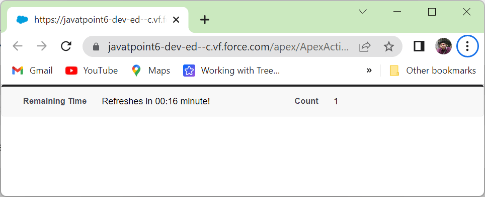 apex:actionPoller component in Visualforce Page