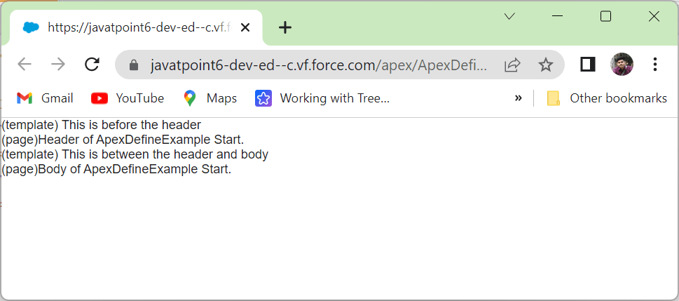 apex: define in Visualforce Page