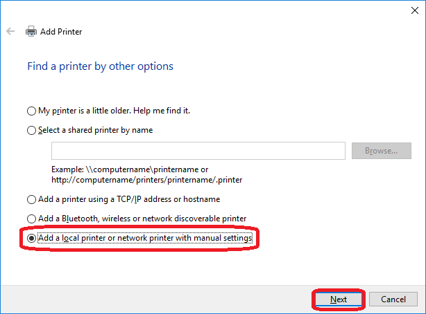 How to add a printer in Windows 10