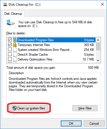 How to clear cache in Windows 10