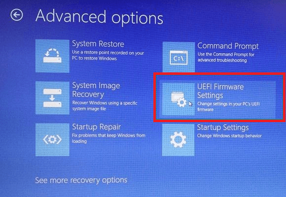 How to enter into BIOS Windows 10