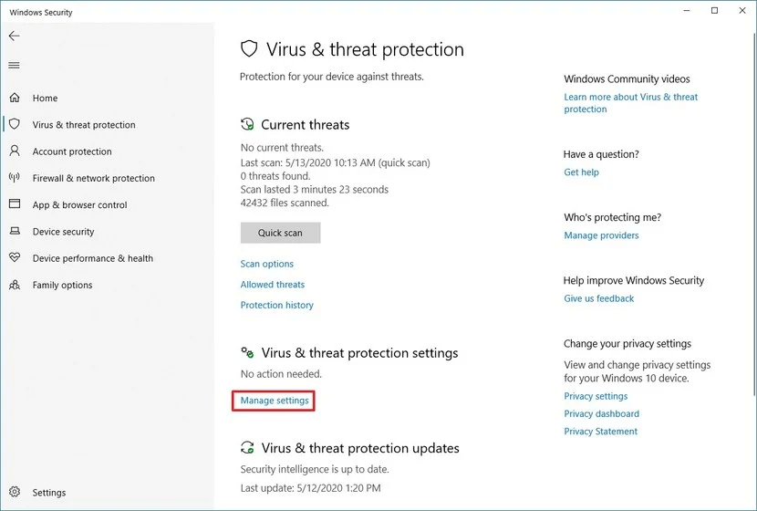 How to turn off Windows Defender in Windows 10