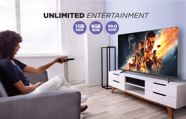 Intex 108cm 43 Inches 4K Ultra HD Smart LED TV Smart LED - WOS4304U Review