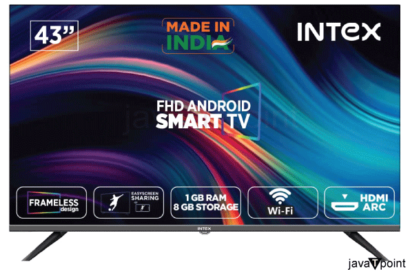 Intex 109cm 43 Inches Full HD smart LED TV Smart LED-SFF4320