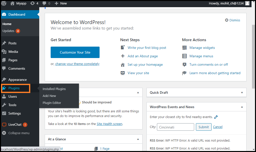 WordPress Table